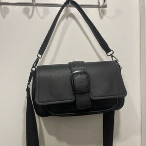Steve Madden Elegant Black Shoulder Bag